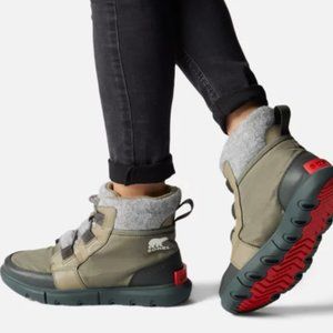 Cute Sorel Explorer 2 Carnuval Felt Waterproof Winter Boots Size 10 ❄️